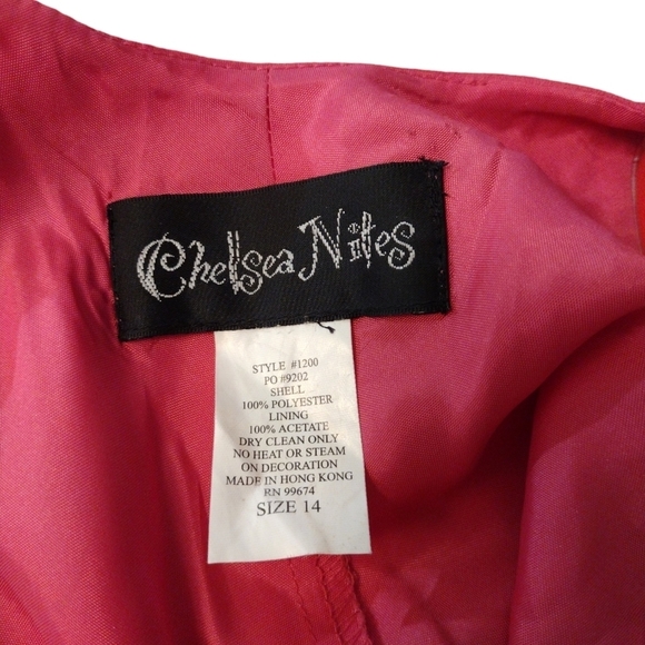 Vintage Chelsea Nites Acemetrical Dress - Picture 5 of 6